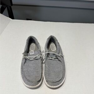 Hey Dude Charcoal Slip-On Shoes